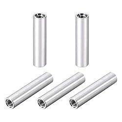 uxcell 5 Pcs M3x30mm Round Aluminum Standoff Column