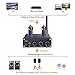 Neoteck Bluetooth 4.2 Stereo Audio Amplifier Receiver with 6J4 Vacuum Tubes Certified aptX Low Latency, 2 Channel Mini Hi-Fi Class D Integrated Amp for Home Passive Speakers 50W + 50Wthumb 3