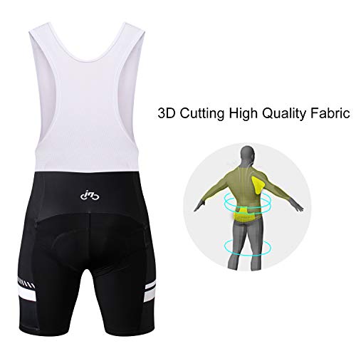 image for INBIKE Cycling Jersey Men Set Bib Short Sleeve Bike Shirt Gel Padded B