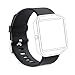 GinCoband Fitbit Blaze Bands Replacement for Fitbit Blaze Smart Watch No Tracker 8 Color Large Small Women (Black, Small)