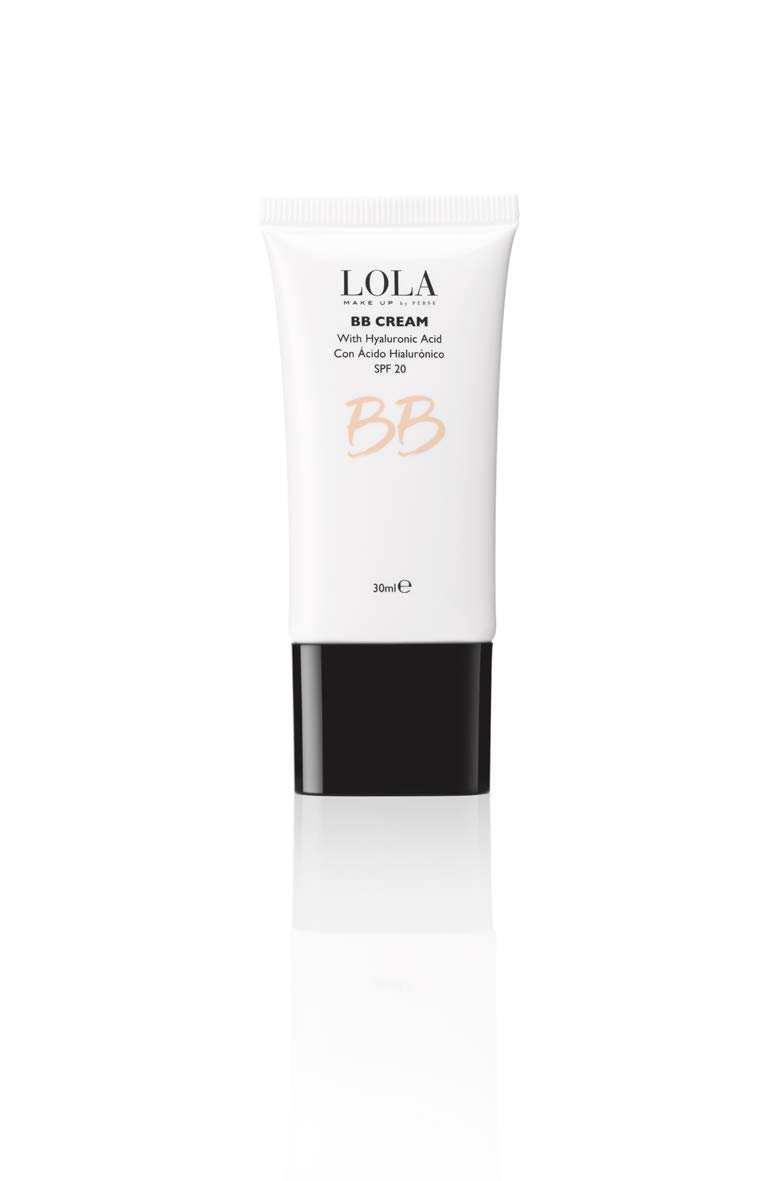 Lola Make-Up Bb Cream, With Hyaluronic Acid, Enriched With European Olea Leaf And Uva Ursi Leaf Extract, Spf 20 Beige