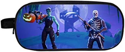 Canvas Pencil Case Famous Game Fortnite Print Pencil Bags for School Boys Stationery