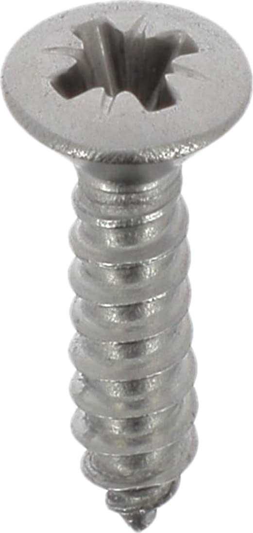 Stainless Steel A4 Countersunk Pozidrive Pan Head Screw 3 mm x 13 mm DIN 7983 Pack of 30