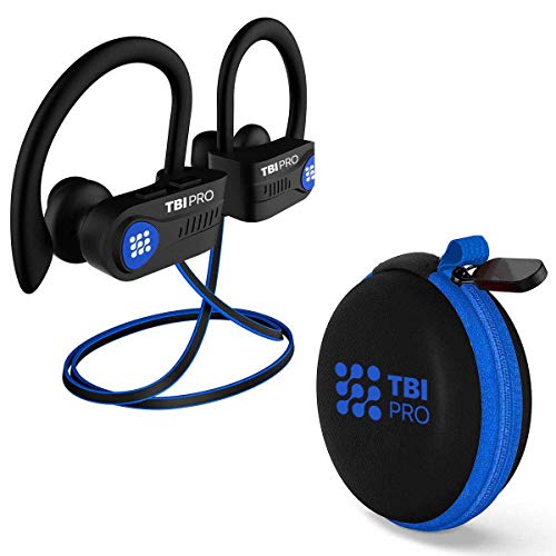 Latest 2020 Bluetooth 5.0 Headphones w/12+ Hours - QCC3003 Chipset - Sport Lightweight Wireless Earphones w/Noise Cancelling Mic - Bass, IPX7 Waterproof in-Ear Earbuds for Gym, Running, Workout - Thumbnail 6