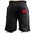 Monsta Clothing Co. Men's Bodybuilding Workout (MuscleSymbol) Gym Sweat Shorts