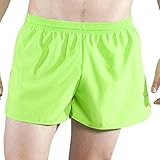 BOA Mens 3" Half Split Trainer Solid Running Short
