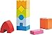 HABA Rainbow Rocket 9 Piece Wooden Stacking Play Set for Ages 1 and Up