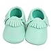 Ecosin Baby Kids Tassel Soft Sole Anti-slip Leather Shoes Infant Toddler Shoes