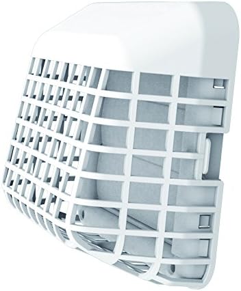 Deflecto Easy Clean Louvered Dryer Hood With Bird Guard 4 Inches Hood White (Gh4Wec2)
