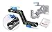 Adjustable Offset Raiser Clamp Z-Shape Clamp Mount Bracket for 15mm Rod