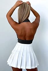 Dealmore Women's Halter Criss Cross Backless