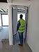 SERROT Zipdoor Door Kit for Dust Containment. Standard Size 4´x 7,5´. Remodeling and Repairing Zones, Masker