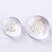 BORN PRETTY 3Pcs Nail Art Jelly Stamper with Scrapers Set Transparent Soft Clear Dual-end manicuring Print DIY Tool Kit