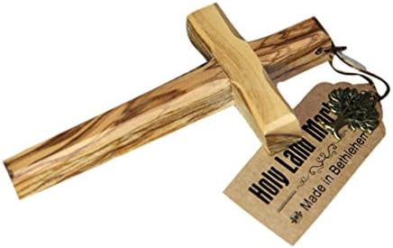 Olive Wood Cross Pendant