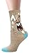 LITTONE Women's Cozy Cotton Animal Design Crew Socks