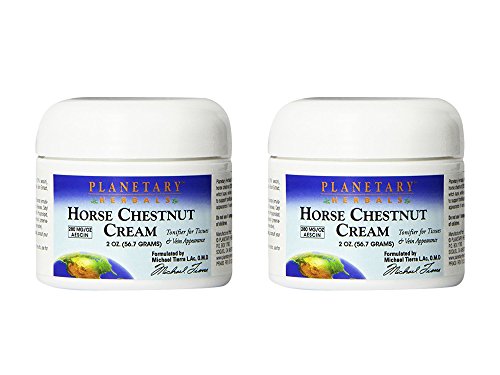Set of 2 planetary herbals 2 oz. horse chestnut cream bundled by …