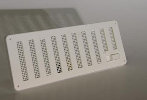 Stadium BM473 White 9 Inch x 3 Inch Hit & Miss Vent & Flyscreen