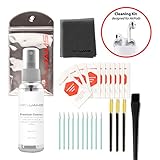 RevJams Premium Apple AirPods and Airpods Case 27 pc Cleaning Kit , includes Antibacterial Spray, Microfiber Cleaning Cloth, Anti Static Brush, Swabs and More (BASIC)