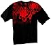 Hot Leathers mens Motorcycle novelty t shirts, Black, X-Large US