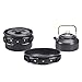 Deacroy Camping Cookware,Outdoor Lightweight Camping Stove Mess Kit,Pots,Kettle and Pans with Mesh Set Bag for Backpacking, Hiking,Picnic,Mountaineering and Campingthumb 1