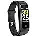 【2019 NEW Version】SIKADEER Fitness Tracker, Activity Tracker Waterproof Health Tracker with Heart Rate Monitor, Sleep Monitor, Step Counter, Calories Fitness Watch for Women Men Kids