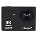 Vikeepro Waterproof WiFi Action Camera 2.0 Inch Full HD 4K 30fps Wifi Underwater Sports Action Camera With 170 Degree Ultra-wide Angle Lens, Wi-Fi Wrist 2.4G (black 4K)