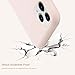Ermorgen Liquid Silicone Gel Rubber Case Compatible for iPhone 11 Pro Max 6.5 2019, Full Protective Shockproof Ultra Slim (Excellent Touch) -Pink