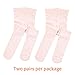 STELLE Girls' Ultra Soft Pro Dance Tight/Ballet Footed Tight (Toddler/Little Kid/Big Kid)