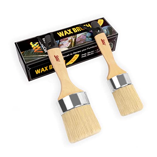 Chalked Paint Brush for Furniture Painting Small 2 inch and Large 2.5