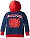 Marvel Little Boys' Spiderman Fleece Masked Hoodie, Tango Red, 3T