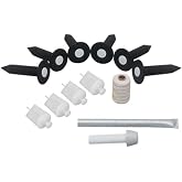 Markers Inc Baseball Field Lining Kit , Black/White 15 x 10 x 5