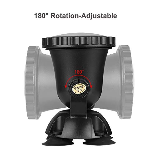 CPROSP Pond Lights IP68 Waterproof 8W Submersible Multi-Color Spot Light Underwater Lights Landscape Decorative Spotlight for Aquarium Garden Pond Pool Tank Fountain Waterfall (Set of 4)