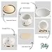 POTEY Planter Ceramic Plant Flower Pot - 5