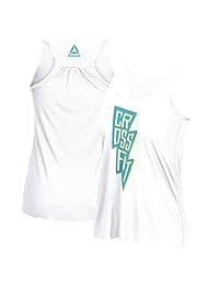 Reebok Crossfit - Camiseta de tirantes para mujer, color blanco