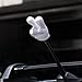 Victor VW-01 Automotive Car Sedan SUV RV Wagon Unique Victory V-finger White Antenna Topper Ball Soft Flags Emblems Pencil Topper