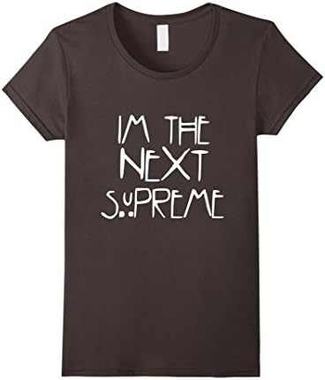 Women's  I'm The Next Supreme T shirt XL Asphalt
