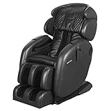 Kahuna Massage Chair LM-6800S + 2 Years Extended Warranty - Space-Saving Zero Gravity Full-Body Recliner (Black)