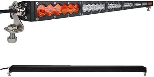 SAFU 43'' Inch 210W Slim Amber Yellow White Color LED Light Bar Combo Beam For Off road Heavy Duty Trucks Boat SUV ATV JEEP Headlight DRL Auto LED Fog Lamp Warning Lights IP68 Waterproof 9-32V