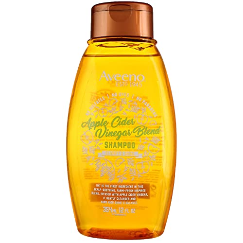 AVEENO SHAMPOO APPLE CIDER VINEGAR BLEND 12 OUNCE (354ML) (3 PACK)
