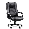 VANSPACE Executive Office Chair High Back, Leather Executive Office Chair Ergonomic Desk Chair with Flip- up Armrest…