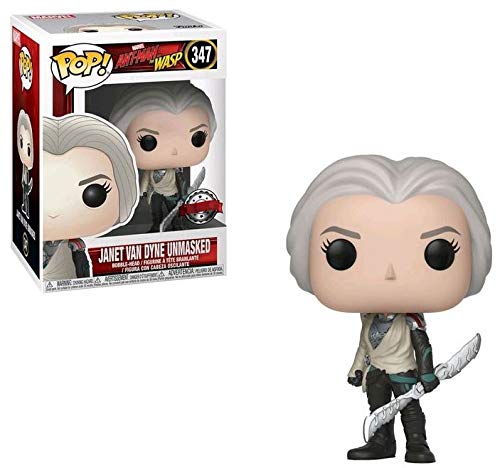 Funko Pop! Marvel: Janet Van Dyne Unmasked - Ant-man and the Wasp Exclusive Vinyl Figure #347
