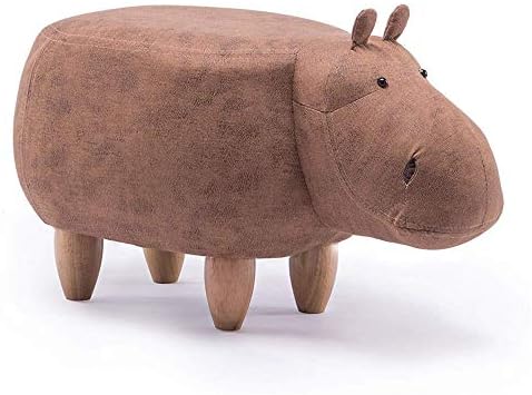 クリエイティブな動物のカバの木の脚と家の靴を履くため