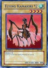 Yu-Gi-Oh! - Flying Kamakiri #2 (PSV-048) - Pharaohs Servant - Unlimited Edition - Common