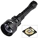 Evolva Future Technology T50 IR 50mm Lens Infrared Flashlight Night Vision Torch Light - Infrared Light is Invisible to Human Eyes - To be used with Night Vision Device