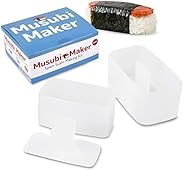 2 Pack Musubi Maker Press - BPA Free, Non-Stick & Non-Toxic Sushi Making Kit - Spam Musubi Mold - Make You