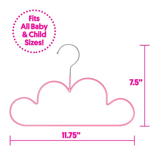 Cloud Hangers for Kids Clothes Cute Cloud Shaped Children's Clothing