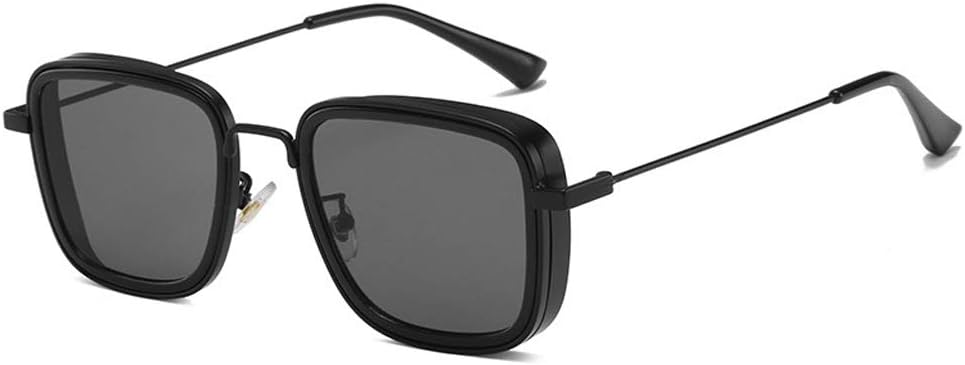 Kabir Singh Shades Square Metal Frame Classic Sunglasses,Steam Punk Square Men's and Women's Glasses
