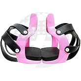 RIDING GEARS Aluminum Endurance Ride Cage Safety Horse Stirrups Pink