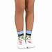 Funny Holiday Novelty Little Kids Boys Girls Crew Socks 3-Pair (3-5 Years, Christmas Faces)