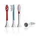 4 pcs Replacement Brush Heads Compatible with Philips Sonicare Kids Small Electric Toothbrush, Fully Compatible With All Sonicare for Kids Models - Model HX-6044 - by FolksCare(TM)